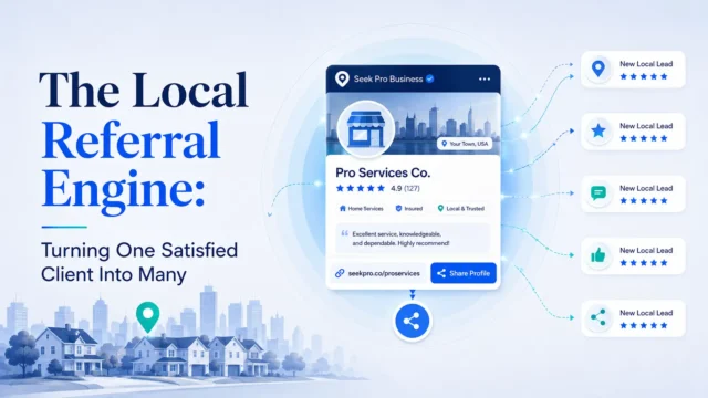 The Local Referral Engine: Turning One Satisfied Client Into Many